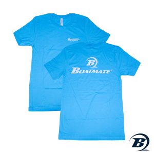 Turquoise Boatmate Trailers T-shirt