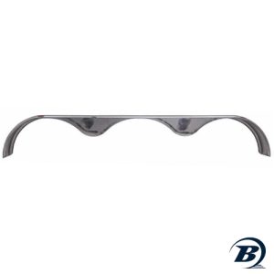 Rolled Steel Triple Axle Fender With Valance