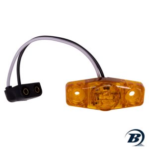 Light, Amber LED Marker, Surface Mount
